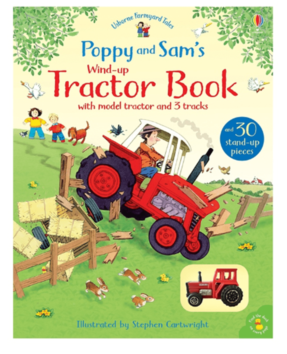 Wind Up Tractor Book resmi