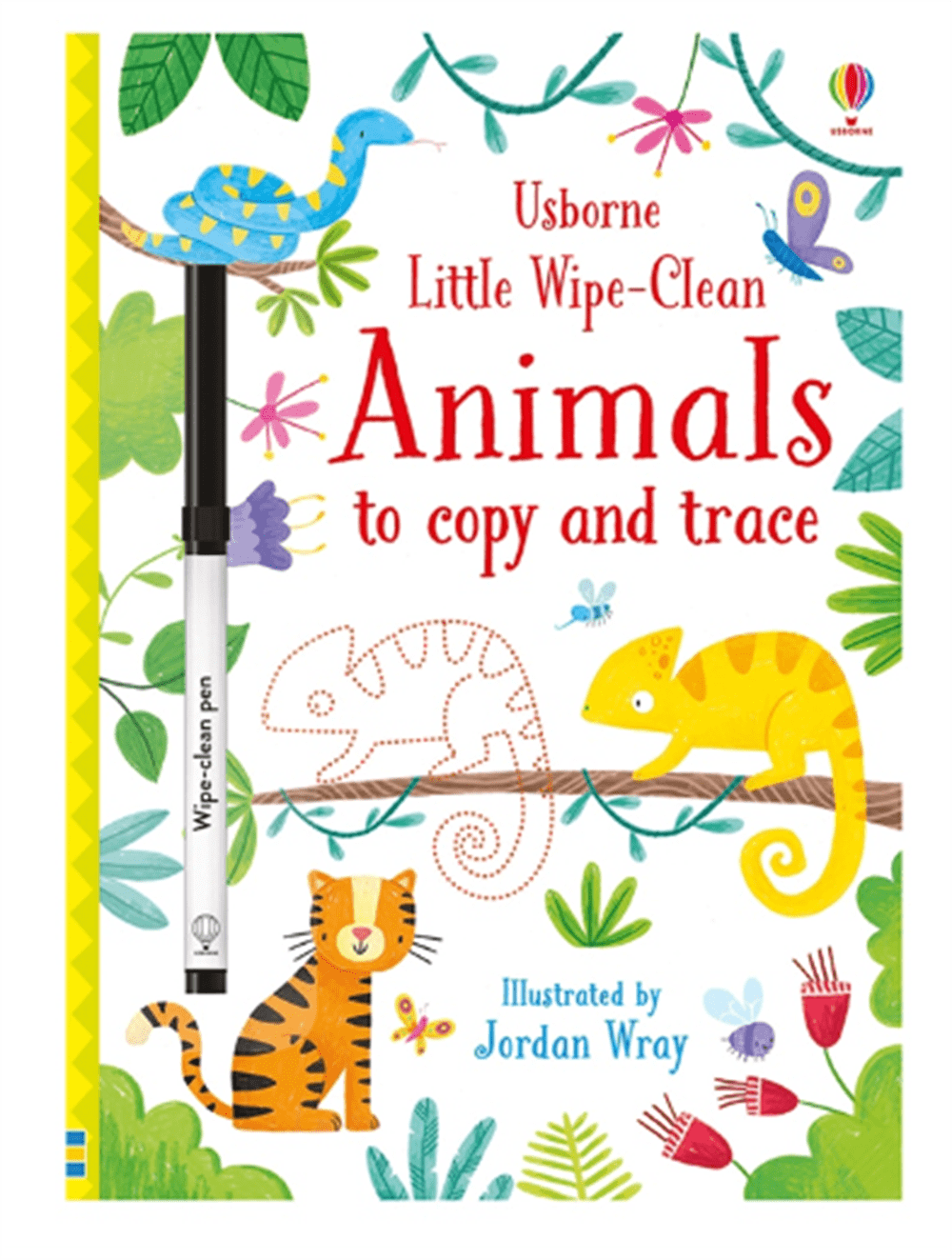 Wipe Clean Animals Copy Trace resmi