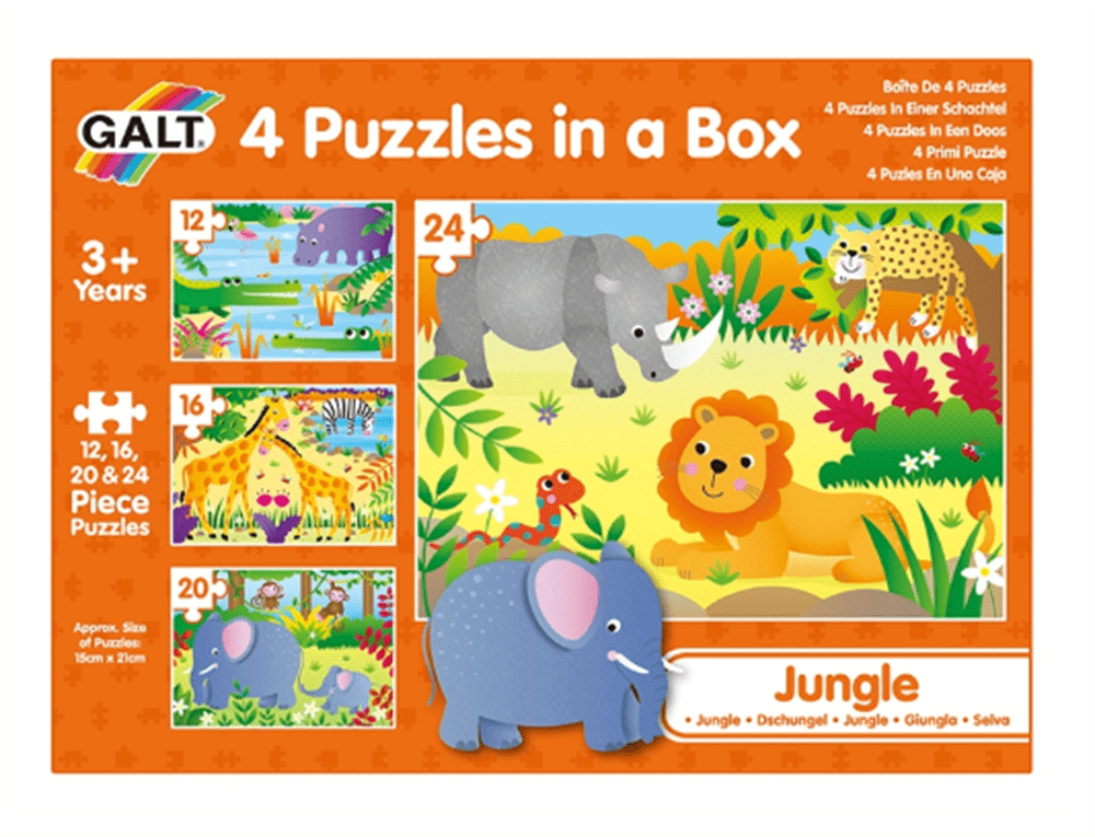 Kutuda 4 Yapboz Orman resmi