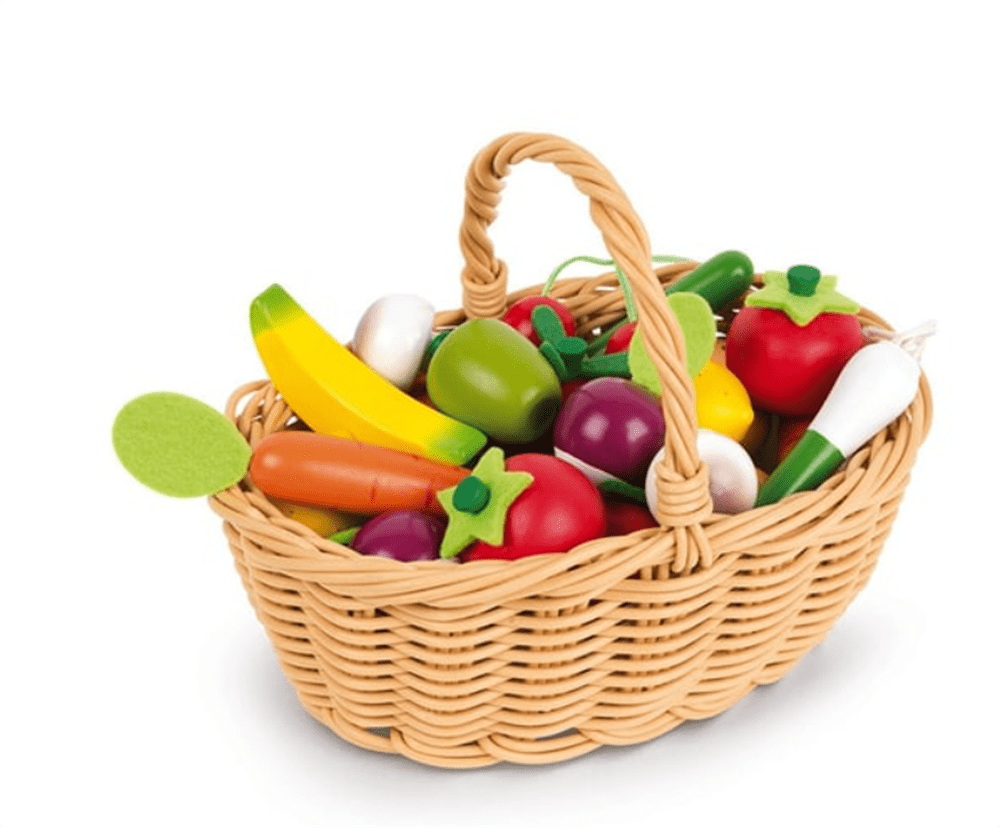 Janod 24 Parça Meyve ve Sebze Sepeti resmi