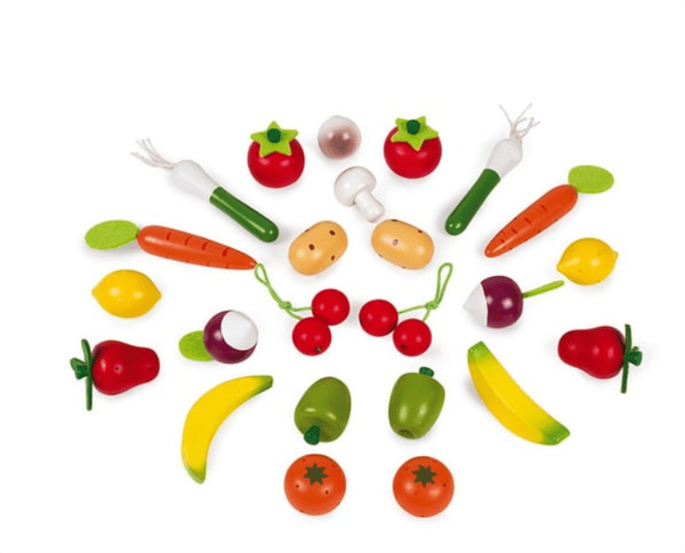 Janod 24 Parça Meyve ve Sebze Sepeti resmi