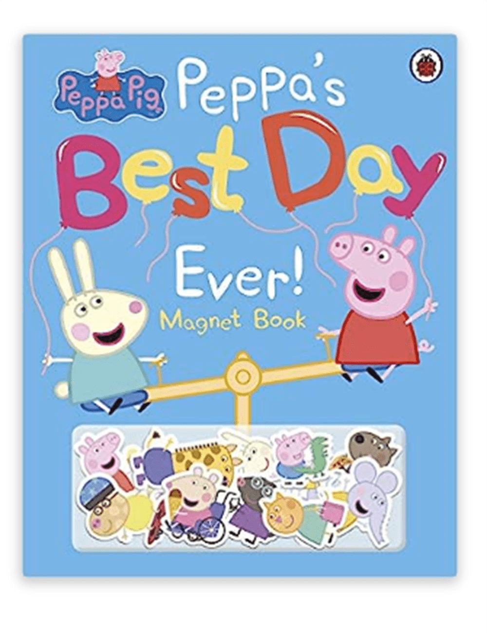 Peppa's Best Day Ever Magnet Book resmi