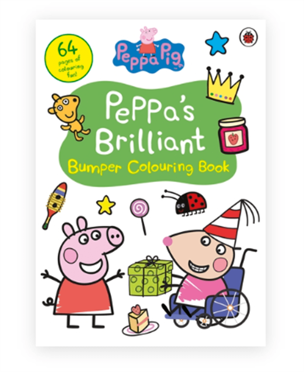Peppa's Brilliant Bumper Colouring Book resmi