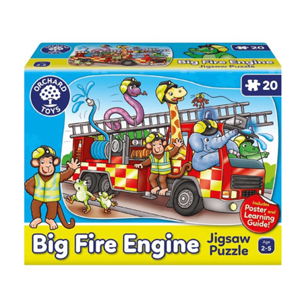 Big Fire Engine Puzzle resmi