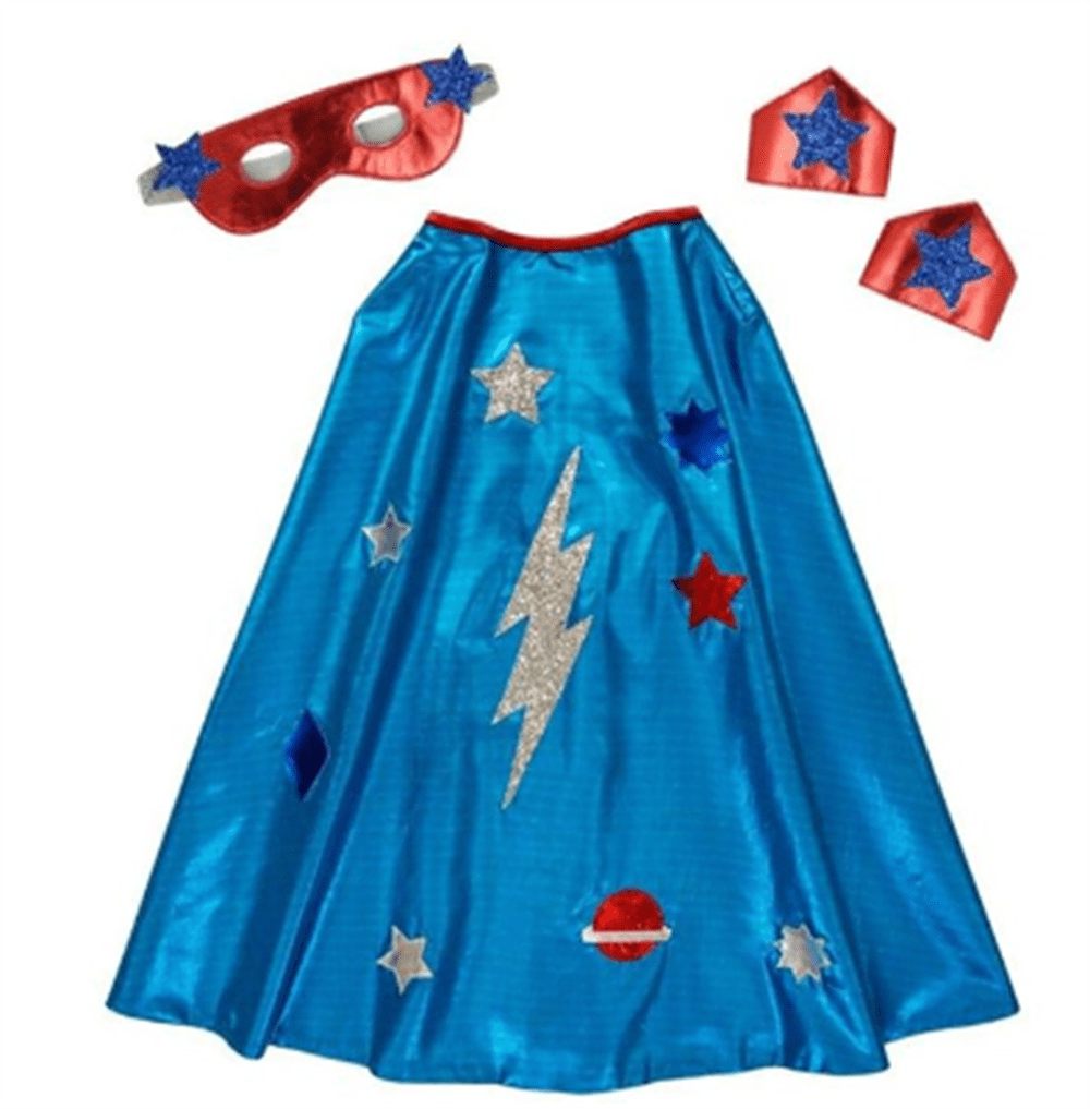 Süper Kahraman Elbise Kostümü resmi