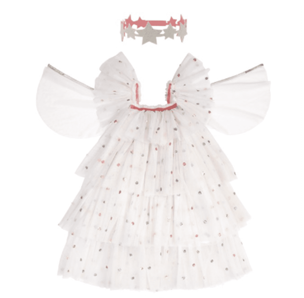 Yıldızlı Tül Elbise Kostüm resmi