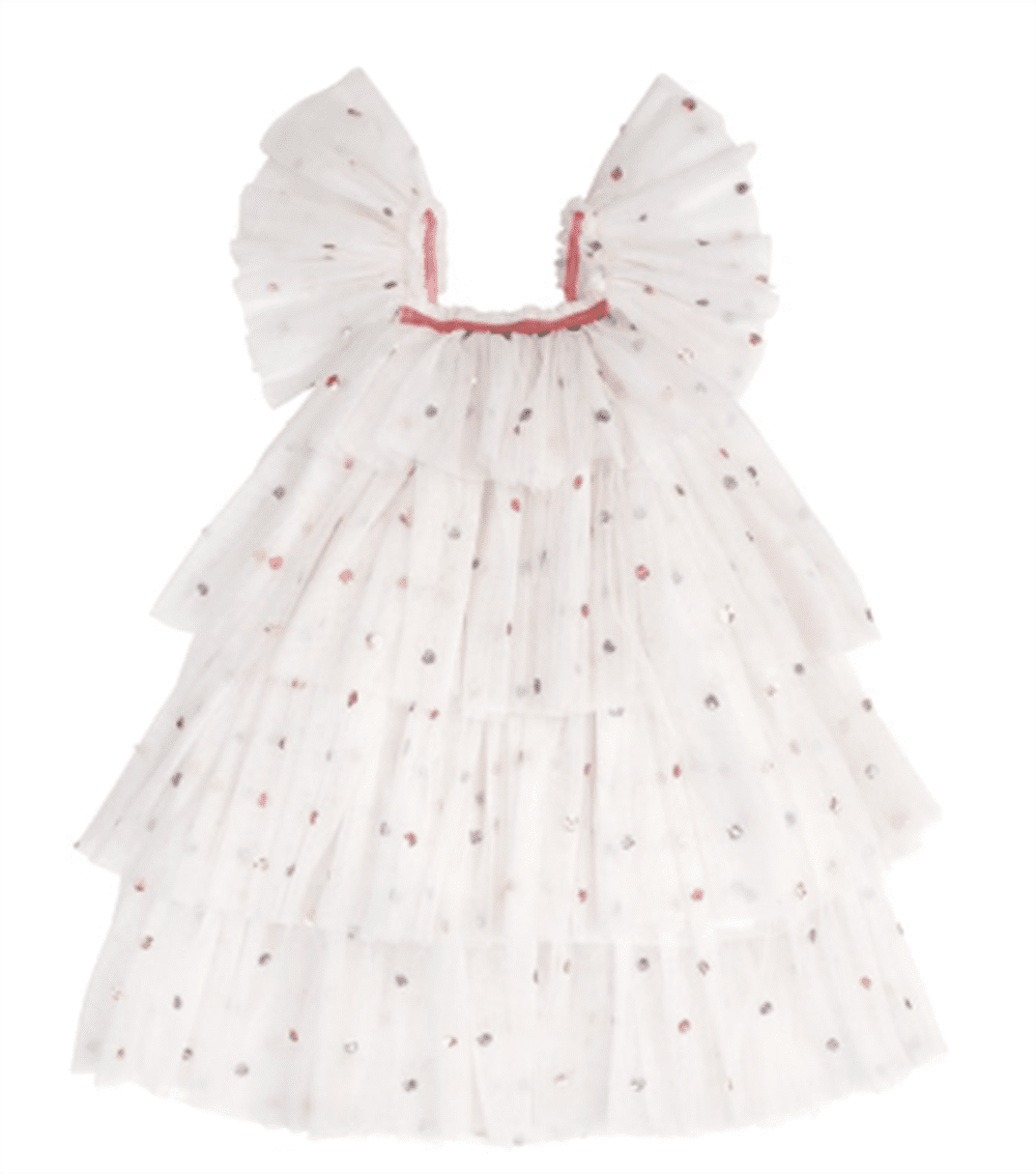 Yıldızlı Tül Elbise Kostüm resmi