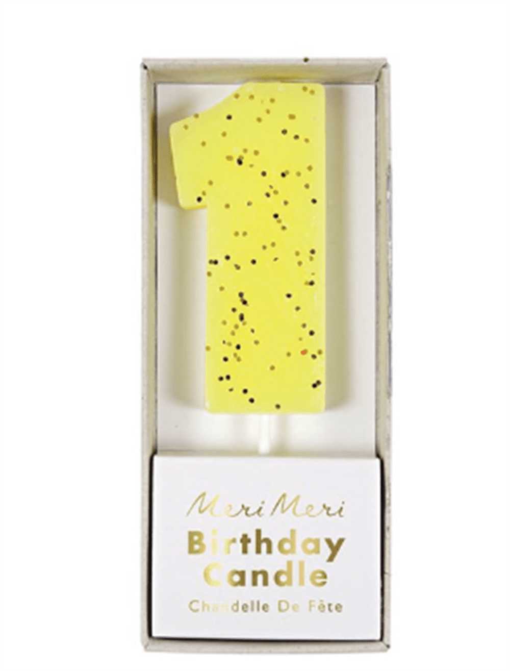 1 Numara Sarı Mum resmi