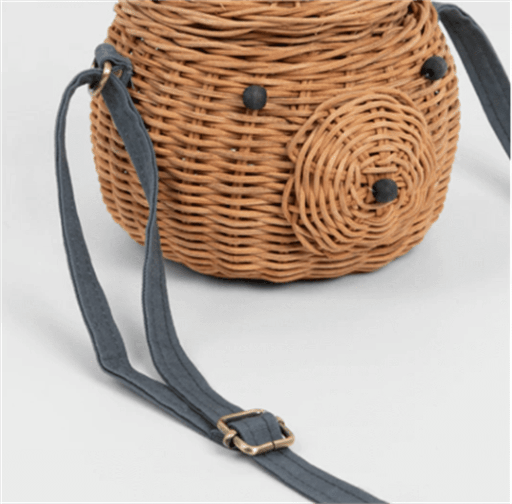 Ayı Hasır Çanta resmi