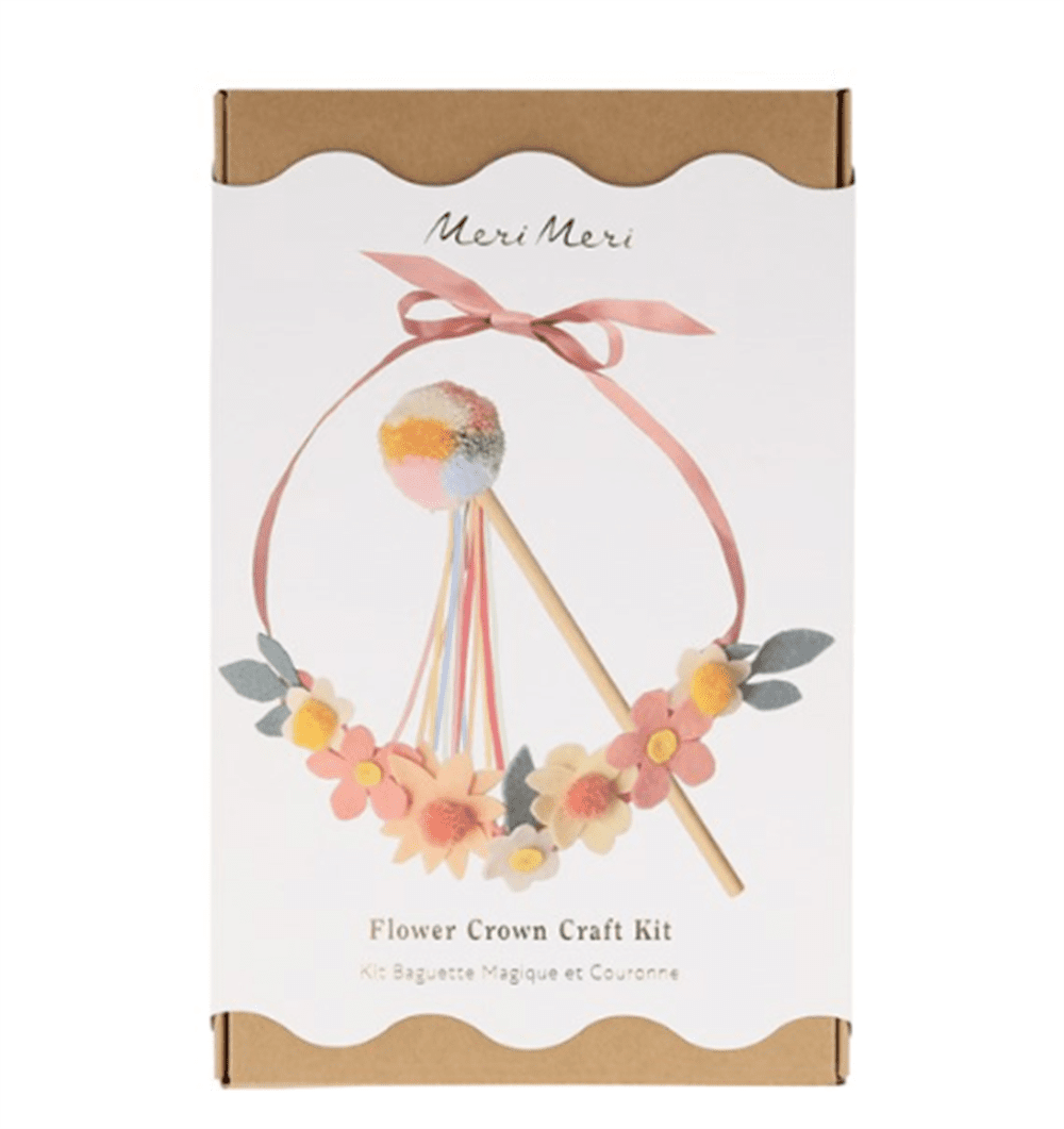 Çiçekli Baş Süsü & Asa El İşi Seti resmi