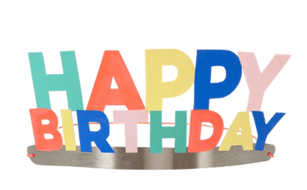 Happy Birthday Parti Taçları 8’li resmi