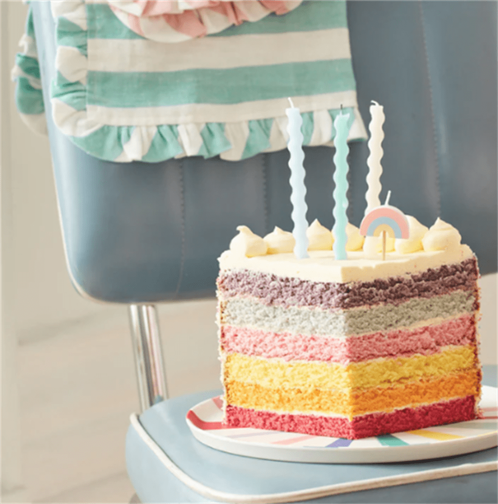 Pastel Dalgalı Mumlar 16’lı resmi