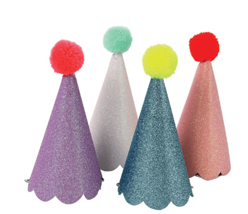 Ponponlu Party Şapkaları resmi