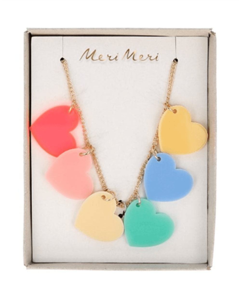 Rengarenk Kalp Kolye resmi