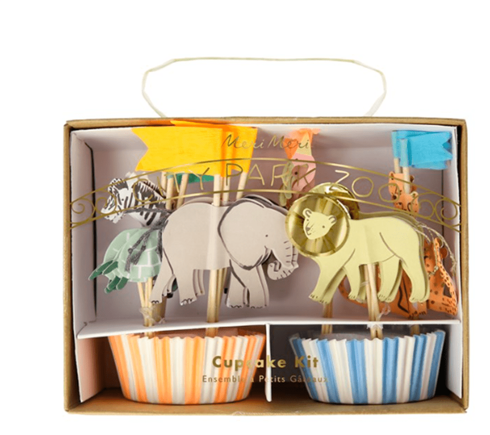 Safari Cupcake Kit 24’lü resmi