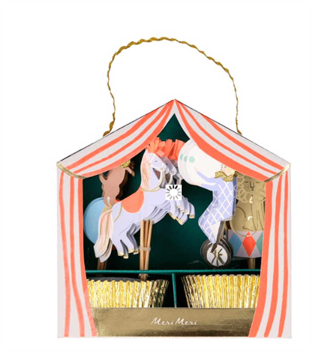 Sirk Cupcake Kit 24’lü resmi