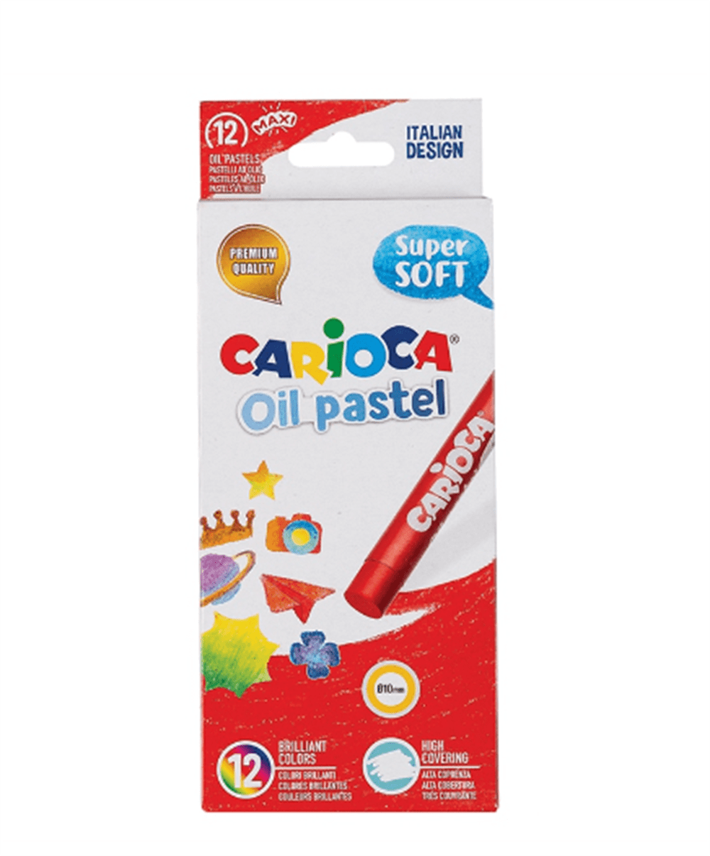 Yağlı Pastel Boya Kalemi 12'li resmi