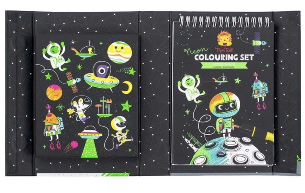 Neon Boyama Seti Tiger Tribe Neon Boyama Seti - Outer Space resmi