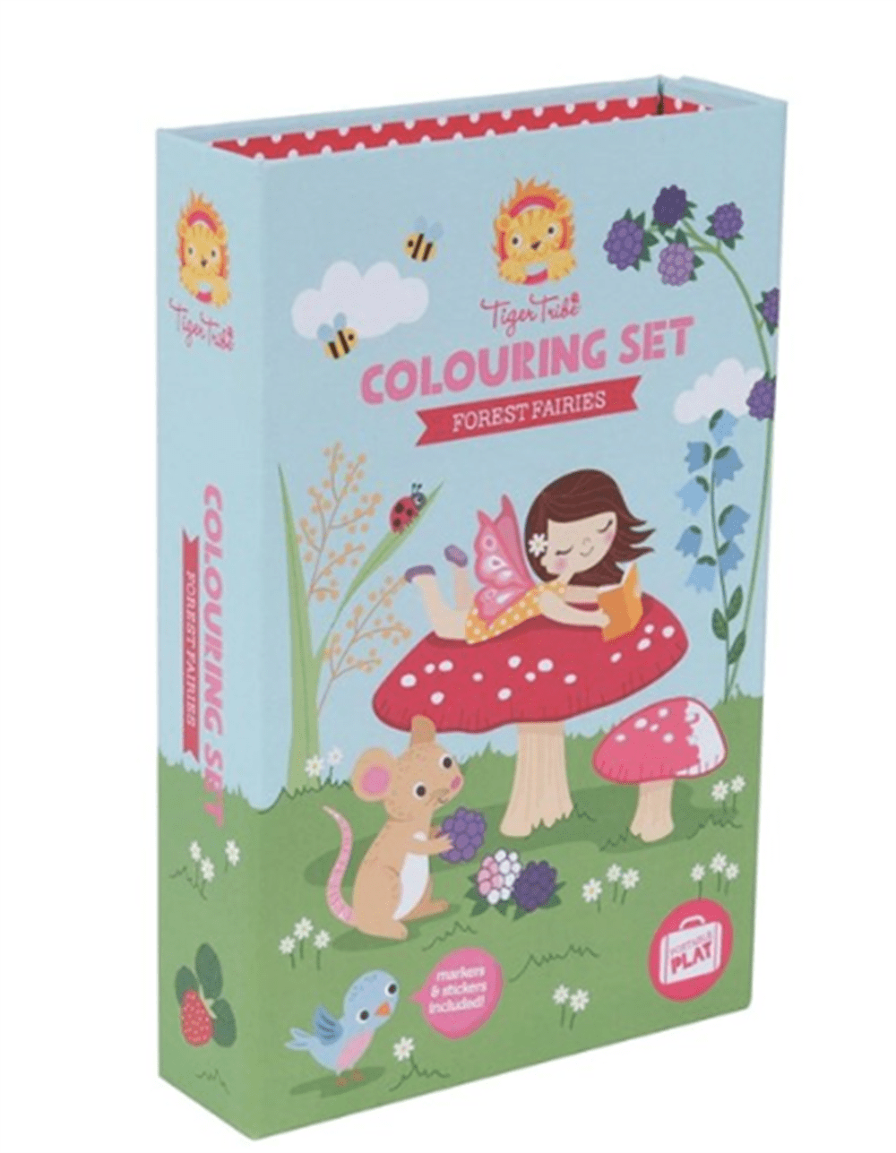 Tiger Tribe Boyama Seti - Forest Fairies resmi