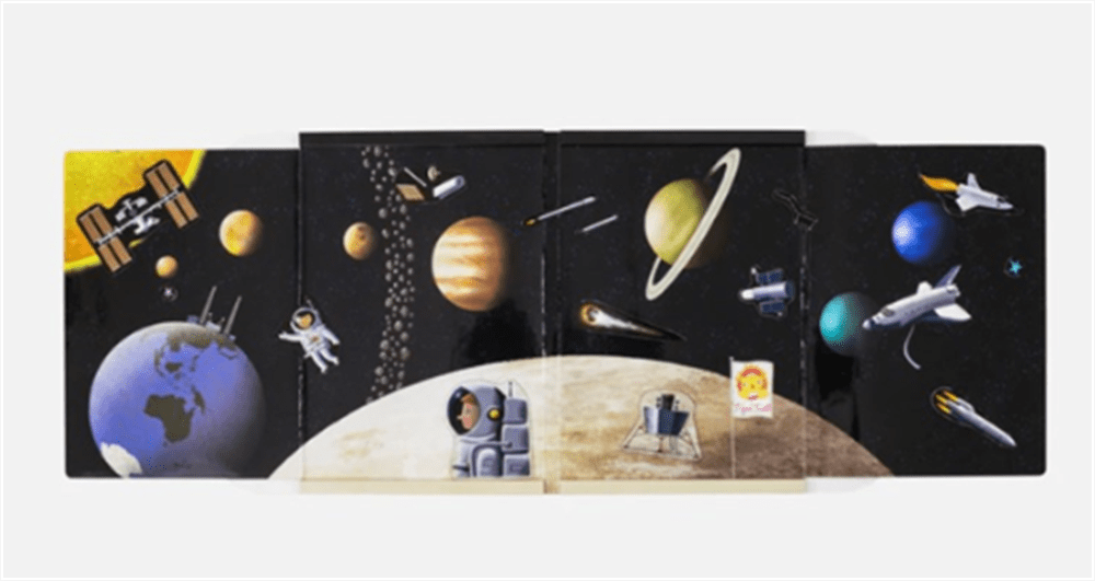 Tiger Tribe Mıknatıslı Oyun Seti - Space Explorer resmi