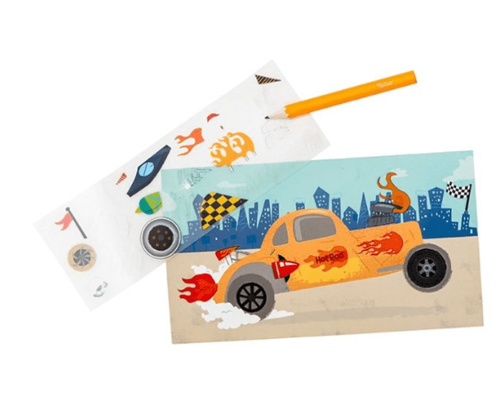 Tiger Tribe Sihirli Boyama - Create A Car resmi