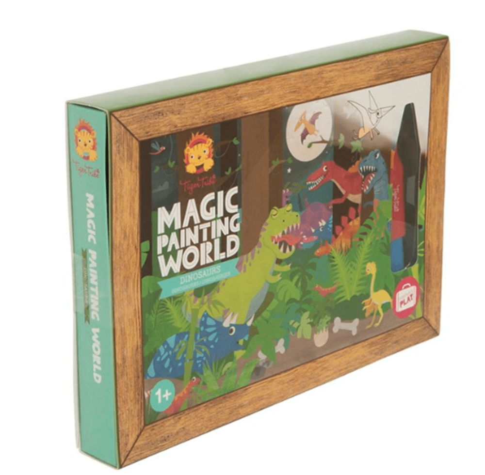 Tiger Tribe Sihirli Boyama - Dinosaur resmi