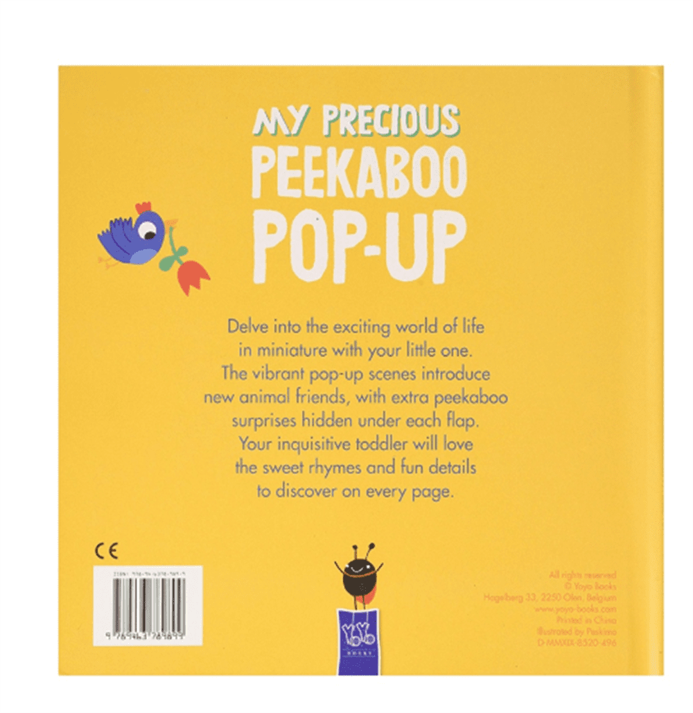 Peekaboo Pop Up Little Friends resmi