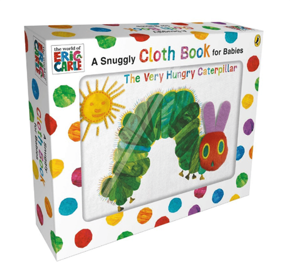 Snuggly Cloth Book Caterpillar resmi