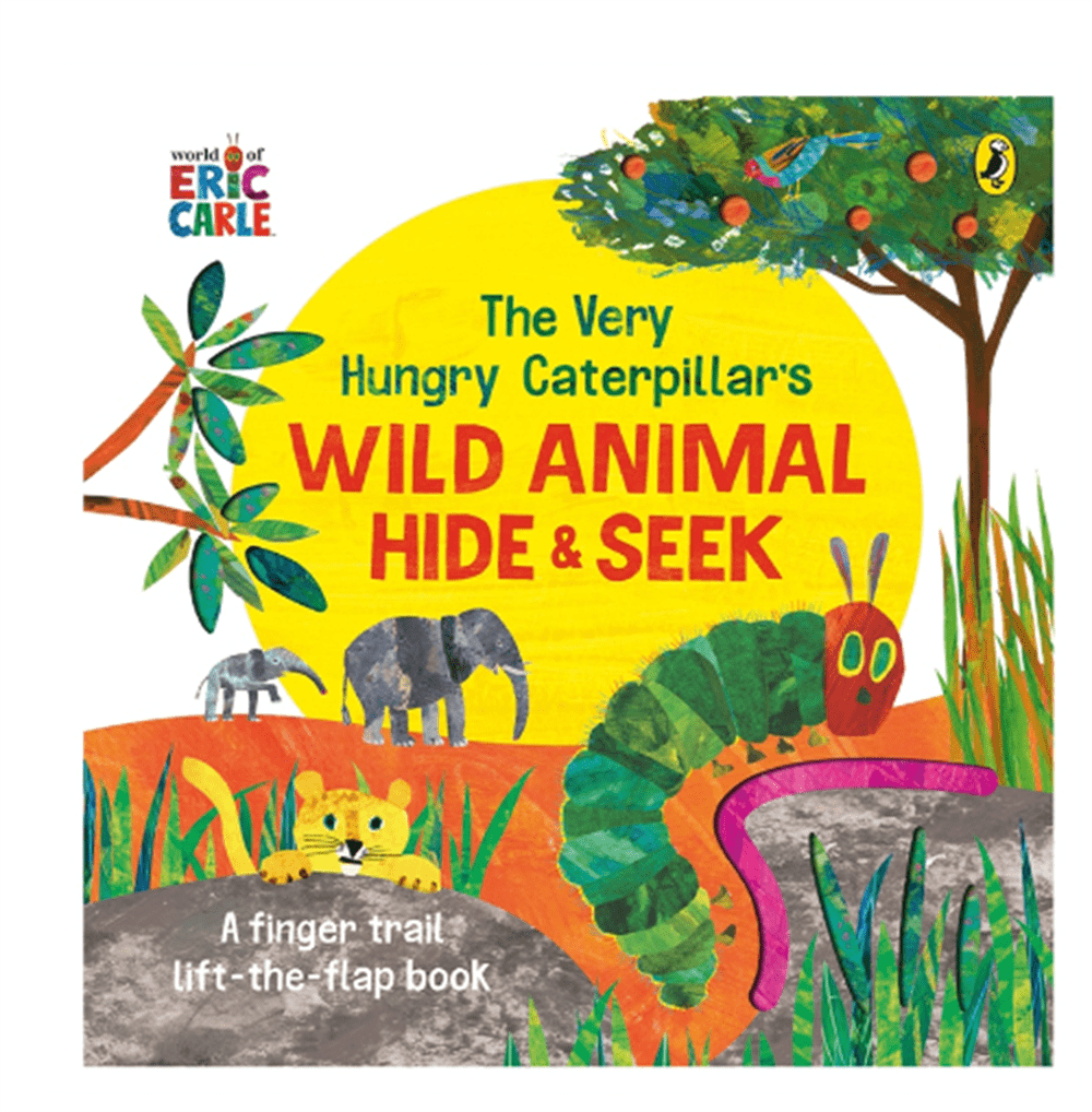 Wild Animal Hide And Seek Caterpillar resmi