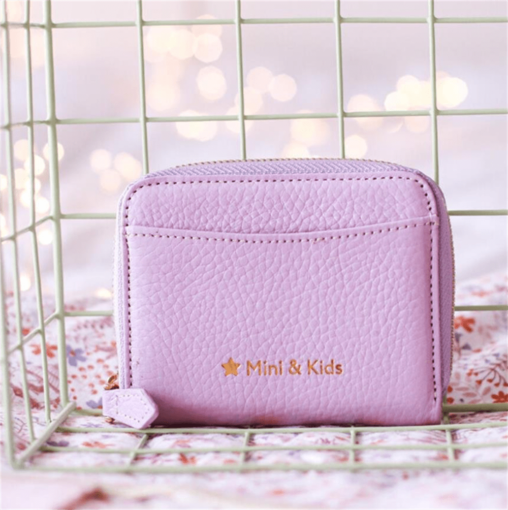 Fermuarlı Cüzdan Fuşya resmi