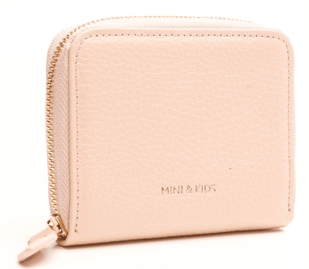 Mini & Kids Fermuarlı Cüzdan Pudra resmi