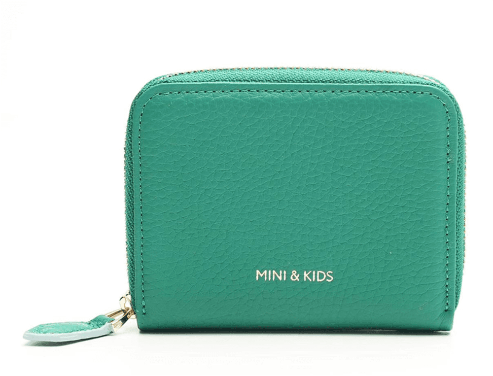 Mini & Kids Fermuarlı Cüzdan Yeşil resmi