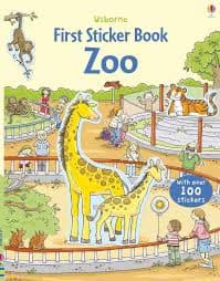 FIRST STICKER BOOK THE ZOO resmi