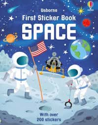 First Sticker Book Space resmi