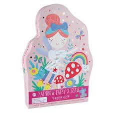 Floss and Rocks Rainbow Fairy Puzzle 20 Parça resmi