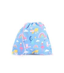 İpli Büzgülü Çanta Rainbow resmi