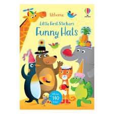 LITTLE FIRST STICKERS FUNNY HATS resmi