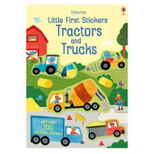 Little First Stickers Tractors And Trucks resmi