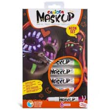 Mask Up Yüz Boyama Neon resmi