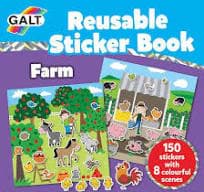 Reusable Sticker Book Farm resmi
