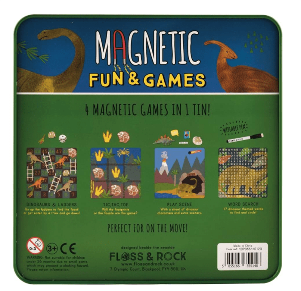 4 ü 1 Arada Dinosaur Kutu Oyunu resmi