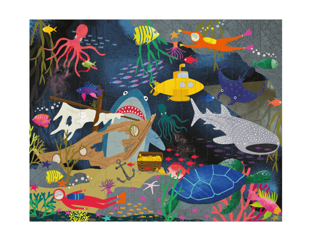 50 Parça Sihirli Yapboz Deep Sea resmi