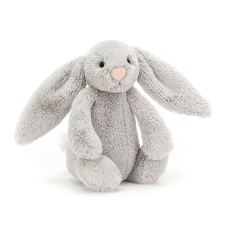 Jellycat Bashful Gri Tavşan Küçük Boy 18 cm resmi