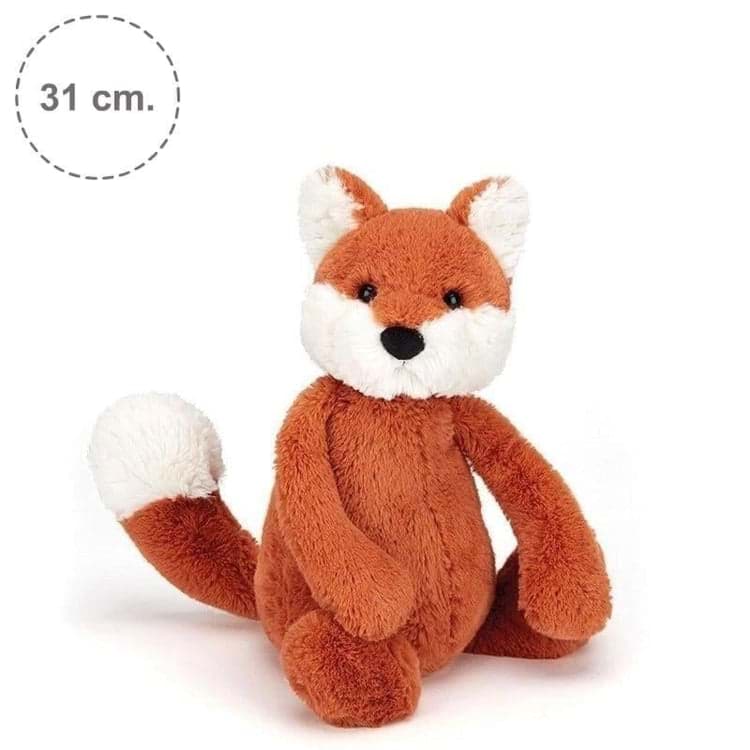 Jellycat Bashful Tilki Orta Boy 31 cm resmi