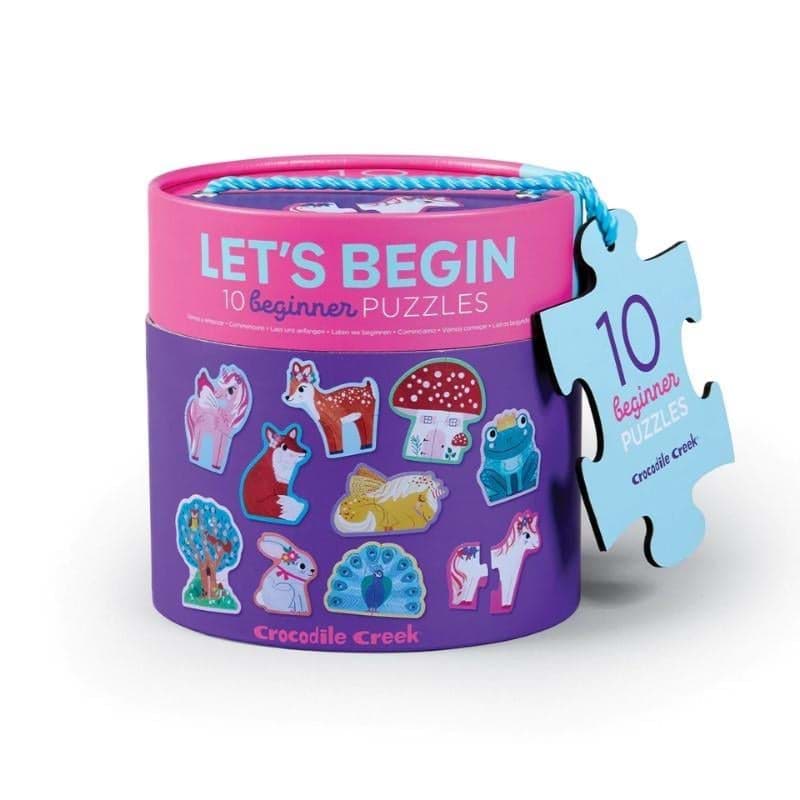 Crocodile Creek İlerleyen Puzzle - Unicorn resmi