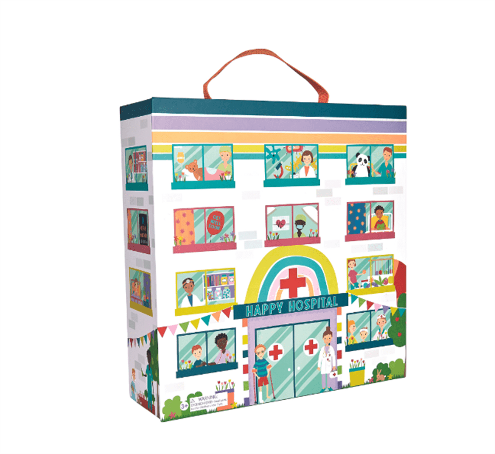 Ahşap Figürlü Oyun Kutuları Hospital resmi