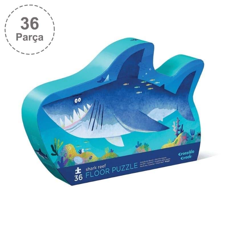 Crocodile Creek Puzzle - 36 Parça - Köpekbalığı Resifi resmi