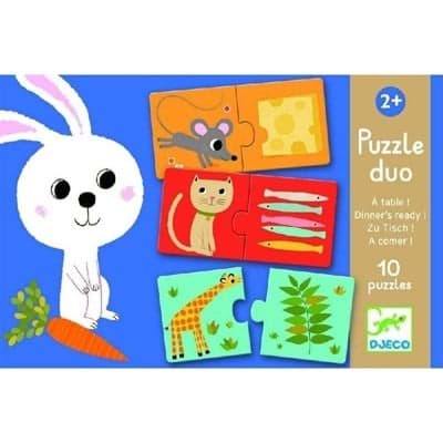 Djeco İkili Puzzle/ Duo Dinner resmi