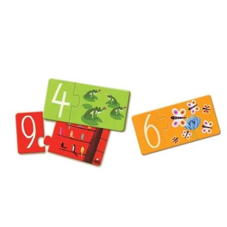 Djeco İkili Puzzle / Duo Numbers resmi
