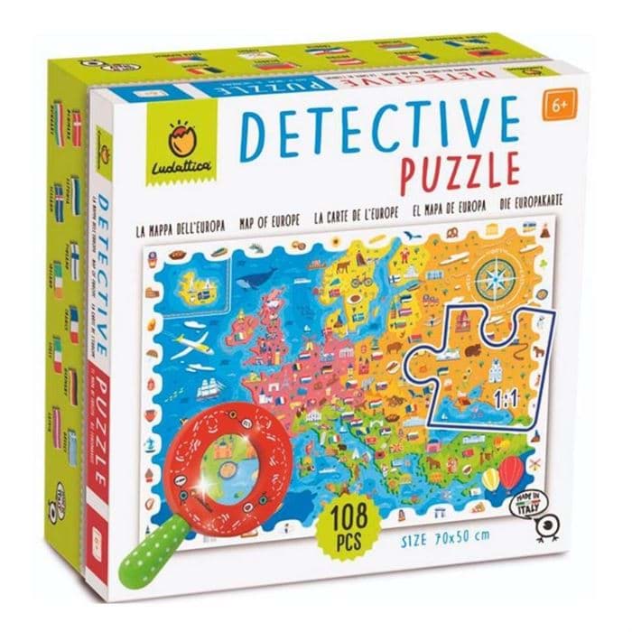 Dedektif Puzzle - Avrupa Haritası resmi
